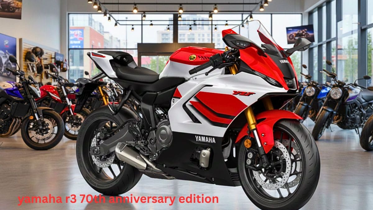 New Yamaha R3 70th Anniversary Edition