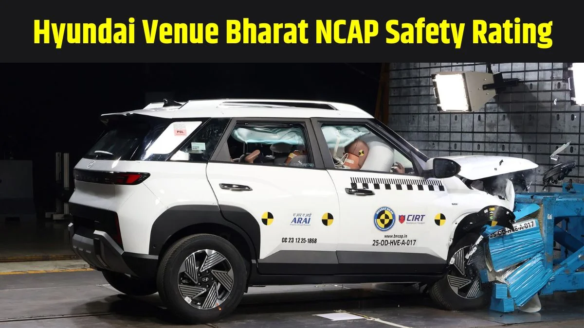 Hyundai Venue Bharat NCAP rating