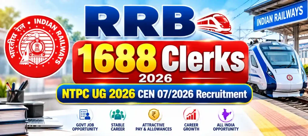 RRB NTPC UG Recruitment 2026