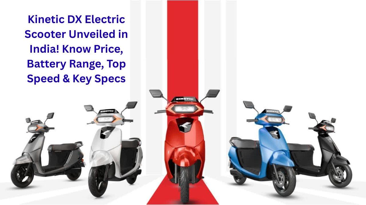Kinetic DX Electric Scooter