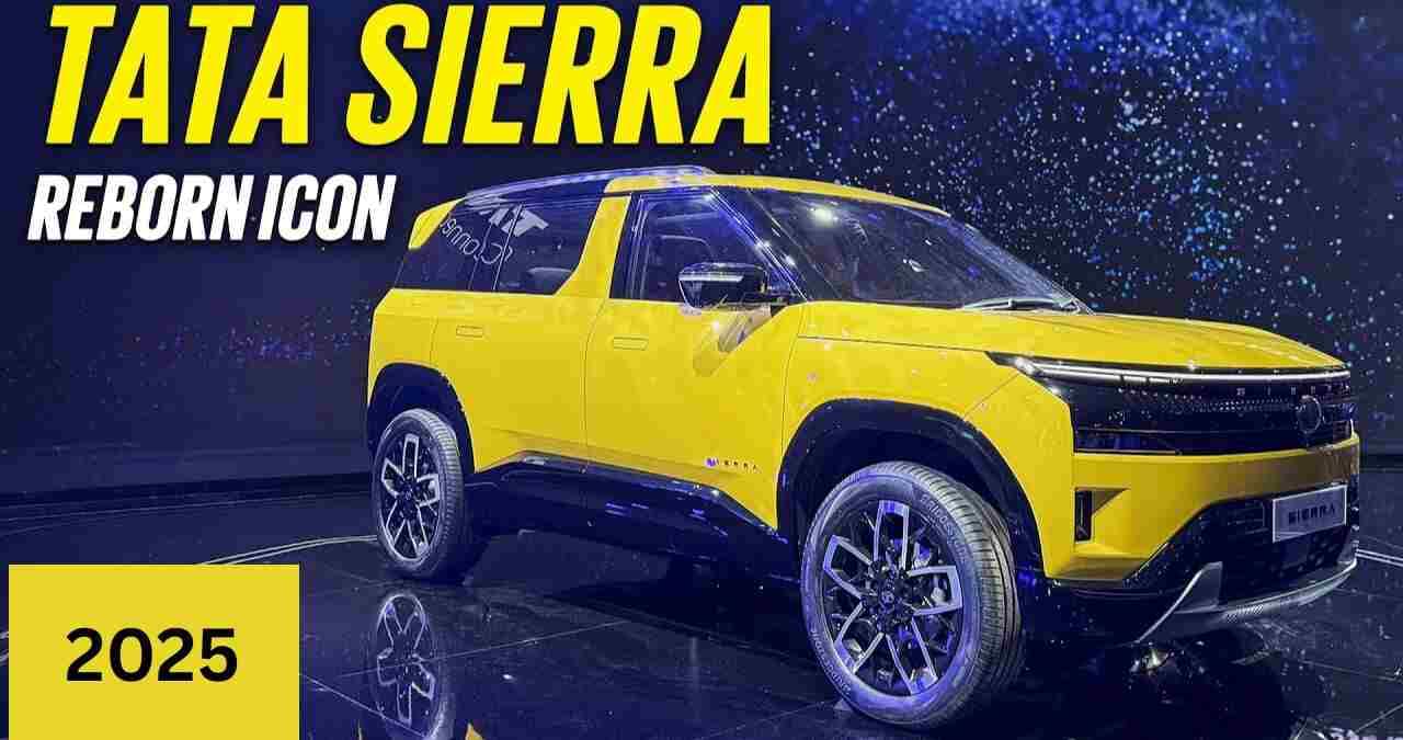 Tata Sierra 2025 EV