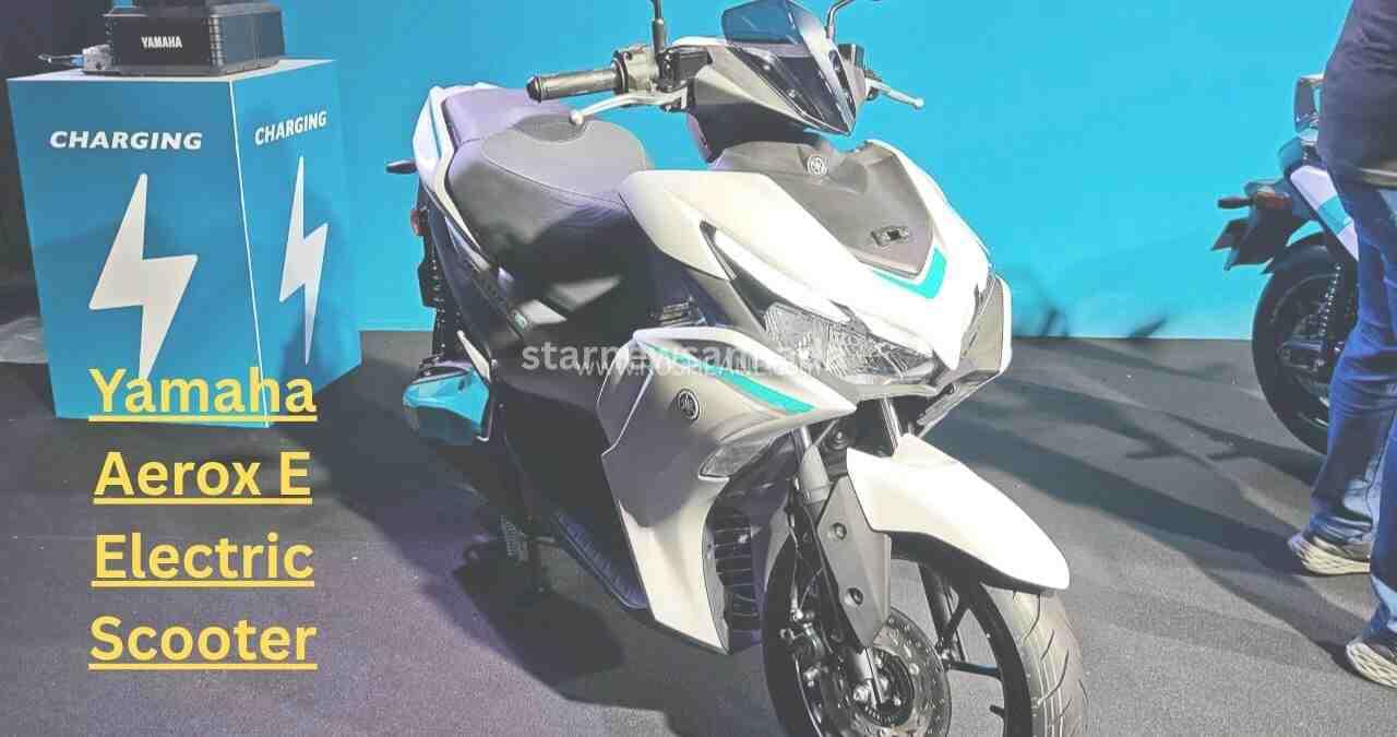 Yamaha Aerox 155 EV 2025 Launch