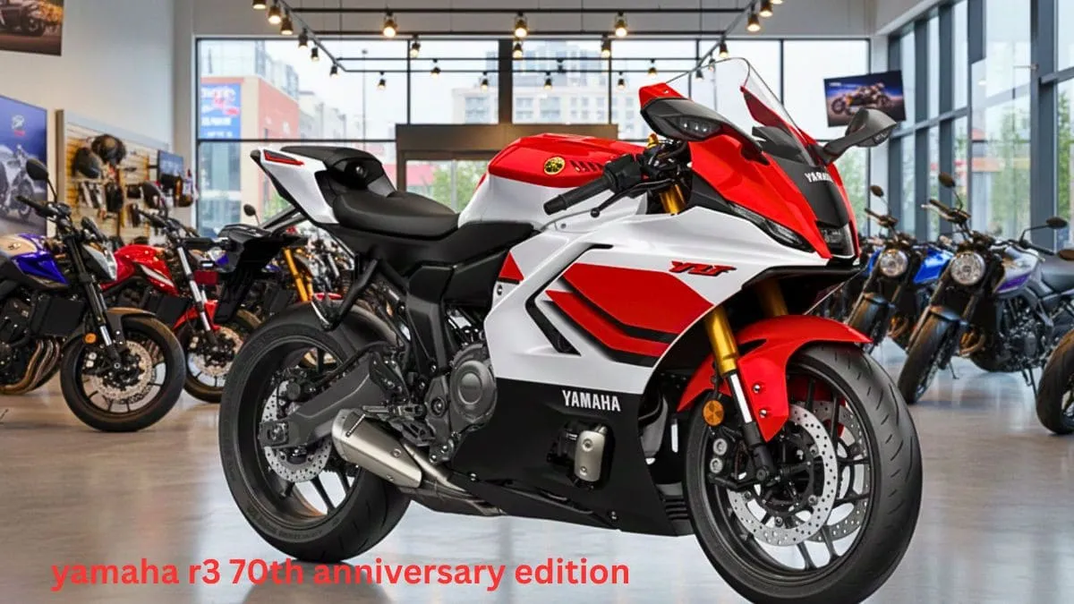 New Yamaha R3 70th Anniversary Edition